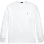 Camisetas blancas de algodón de cuello redondo tallas grandes manga larga con cuello redondo con logo Ralph Lauren Polo Ralph Lauren talla XS para hombre 