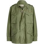 Chaquetas verdes de algodón con cremallera  rebajadas militares Ralph Lauren Polo Ralph Lauren talla XL para mujer 