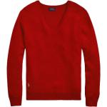 Jerséis rojos de lana de punto de punto Ralph Lauren Polo Ralph Lauren talla S para mujer 