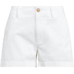 Mini shorts blancos de algodón Doblados Ralph Lauren Polo Ralph Lauren talla XS para mujer 