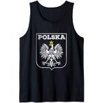 Equipaciones Polonia negras sin mangas con logo talla S para hombre 