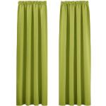 Accesorios verdes de poliester para cortinas rebajados térmicos contemporáneo 
