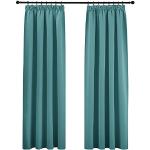 Accesorios turquesas de poliester para cortinas rebajados térmicos contemporáneo 