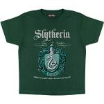 Popgear, Camiseta Slytherin para Niño, T-Shirt Harry Potter Oficial, 3-13 Años, Color Verde Bosque