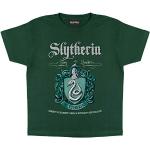 Popgear Harry Potter Crest-Camiseta Familiar para niños Moda, Slytherin, 5-6 Años