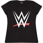 Popgear WWE Logo Women's Fitted T-Shirt Black Cami