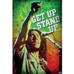Poster bob marley get up stand up