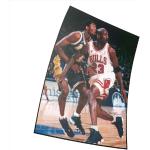 Póster de Jordan & KobeIn Action Michael Jordan & Kobe Bryant de 15 x 23 pulgadas, 38 x 58 cm (380 x 580 mm)
