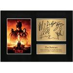 Póster de la película de Batman Robert Pattinson firmado Memorabilia A4 Autógrafo impreso Reproducción de fotos Imprimir Imagen Display No94