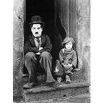Fine Art Prints Póster de película silenciosa Todavía Charlie Chaplin The Kid Impresión artística fotográfica en lienzo de alta calidad para decoración de pared