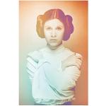 Póster de Star Wars Classic Icons Color Leia – Tam