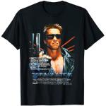 Camisetas negras de encaje con encaje  Terminator de encaje talla S para hombre 