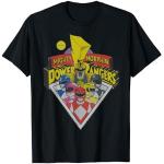 Camisetas negras de encaje con encaje  Power Rangers con logo talla S para hombre 