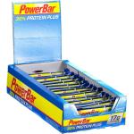 Powerbar Protein Plus 30% 55g 15 Units Chocolate Energy Bars Box Azul