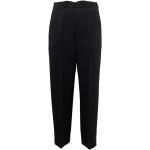 Pantalones chinos negros de lana rebajados Prada talla S para mujer 