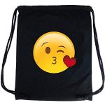 Mochilas saco de plástico Emoji Smiley con aislante térmico informales para mujer 