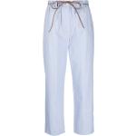 Pantalones casual azules de poliester rebajados informales ALYSI talla M para mujer 