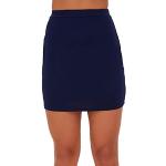 Minifaldas azul marino tallas grandes mini talla XL para mujer 