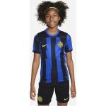 Equipaciones azules de fútbol Inter Milan transpirables vintage con rayas talla S para mujer 