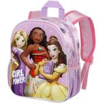 Mochilas escolares lila rebajadas Princesas Disney infantiles 