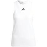 Camisetas deportivas blancas adidas talla S para mujer 