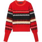 Proenza Schouler, Jersey a Rayas Fil Coupe Red, Mujer, Talla: L