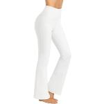 Jeans desgastados blancos de piel transpirables informales desgastado talla L para mujer 