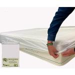 Protector de colchón 160 Tencel Impermeable y Transpirable Color Blanco (160x190 cm)