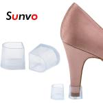 Zapatos transparentes de PVC de tacón formales para mujer 