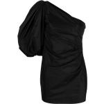 Vestidos negros de poliester de fiesta con escote asimétrico PINKO talla XL para mujer 