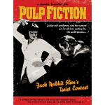 Pósters multicolor de películas Pulp Fiction 