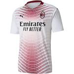 Ropa blanca de fútbol A.C. Milan tallas grandes Puma talla XXL para mujer 
