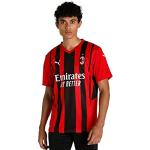 Camisetas deportivas rojas A.C. Milan manga corta Puma talla XL para hombre 