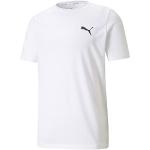 Camisetas blancas de manga corta con logo Puma Active talla L para hombre 