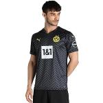 Camisetas deportivas negras de poliester Borussia Dortmund Puma talla M para hombre 
