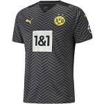Camisetas deportivas negras Borussia Dortmund manga corta transpirables Puma talla S para hombre 