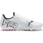 Zapatillas blancas de sintético de fútbol con velcro Puma Future 