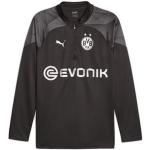 Camisetas plateado de cuello alto rebajadas Borussia Dortmund con cuello alto Puma talla XL para hombre 