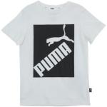 Camisetas blancas de algodón de manga corta infantiles Puma 8 años para niño 