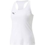 Camisetas deportivas blancas Puma teamLIGA para mujer 