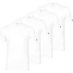 Camisetas deportivas blancas de algodón con escote V con logo Puma talla L para hombre 