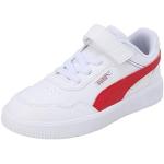 PUMA Court Ultra AC+ PS, Zapatillas, White-FOR All Time Red-Clyde Royal Gold, 31 EU
