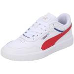 PUMA Court Ultra JR, Zapatillas, White-FOR All Time Red-Clyde Royal Gold, 37 EU