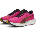 Zapatillas rosas de caucho de running rebajadas Puma Deviate Nitro talla 36 para mujer 