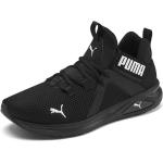 Zapatillas negras de goma de running con logo Puma Enzo talla 42 para hombre 