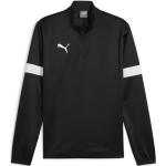 Camisetas deportivas negras de poliester rebajadas Puma talla S de materiales sostenibles para hombre 
