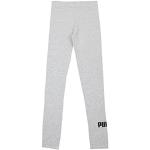 Pantalones leggings grises de goma con logo Puma 12 años de materiales sostenibles para niña 
