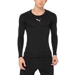 Camisetas deportivas negras rebajadas tallas grandes con cuello redondo Puma talla XXL para hombre 