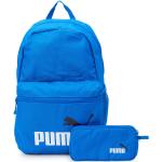 Mochilas deportivas azules para vuelta al cole con aislante térmico con logo Puma 