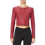 Camisetas deportivas rojas manga larga Puma talla L para mujer 
